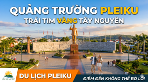 Quảng trường Đại Đoàn Kết không chỉ là một địa điểm tham quan mà còn là một trải nghiệm không thể thiếu để bạn hiểu và yêu hơn vùng đất Gia Lai hùng vĩ. Một chuyến du lịch Pleiku trọn vẹn chắc chắn phải có hình ảnh bạn đứng bên bức tượng Bác uy nghiêm và không gian văn hóa cồng chiêng tại đây.